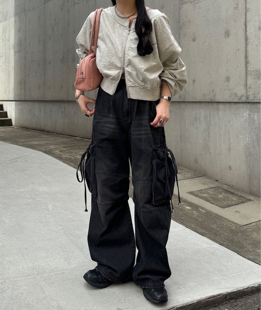 Kastane カーゴデニムパンツ