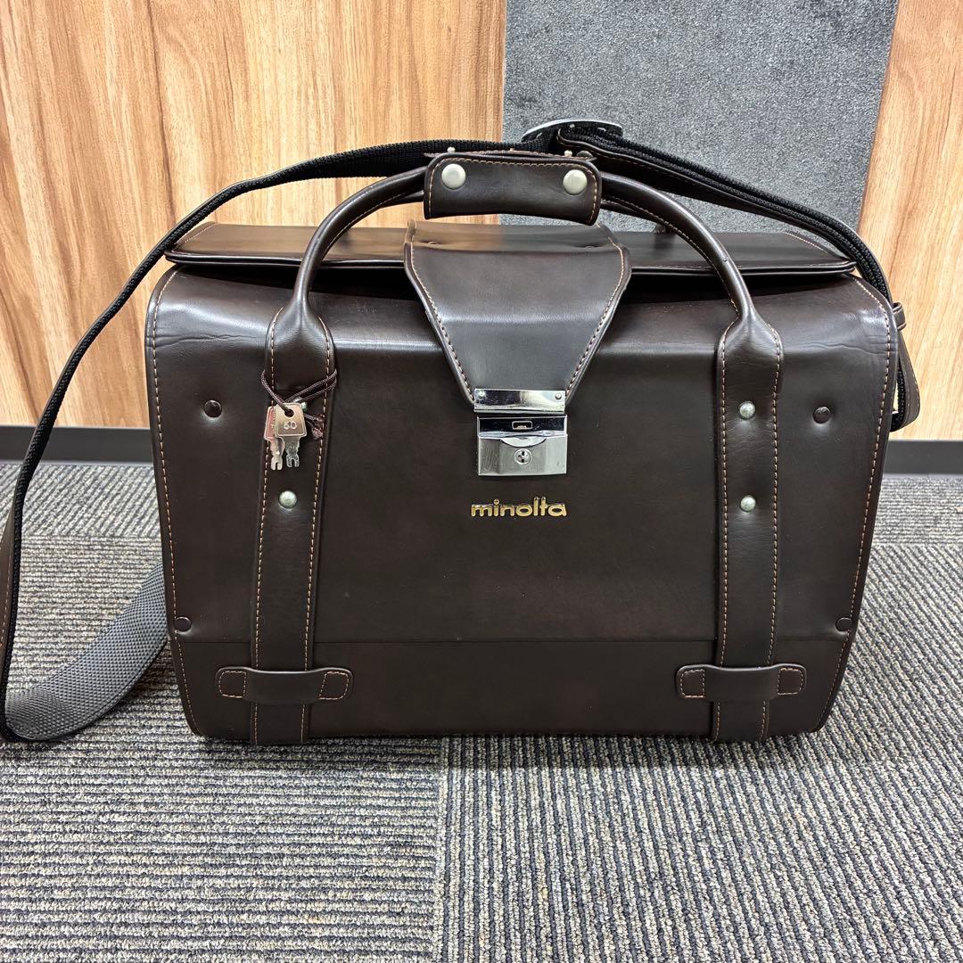 ミノルタ　XD 一眼レフ　付属品多数 ジャンク ケース　レンズ