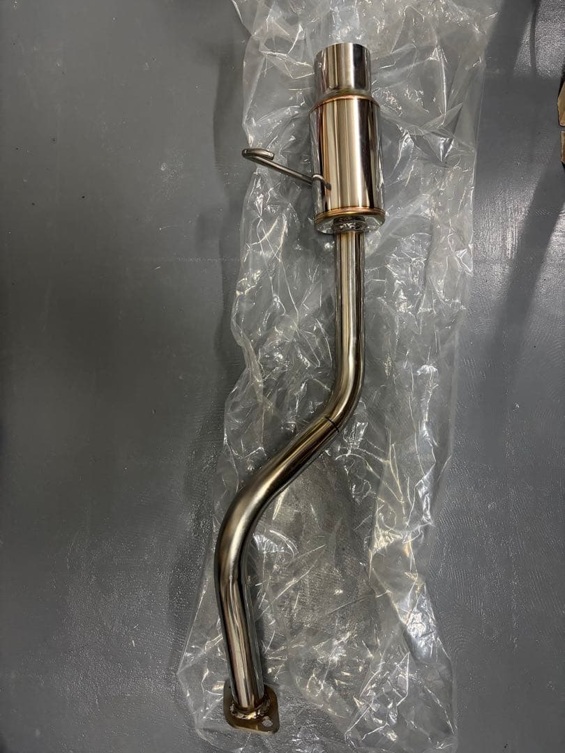 へ*い様 ミラ ミラジーノ L700 リアピース 砲弾マフラー