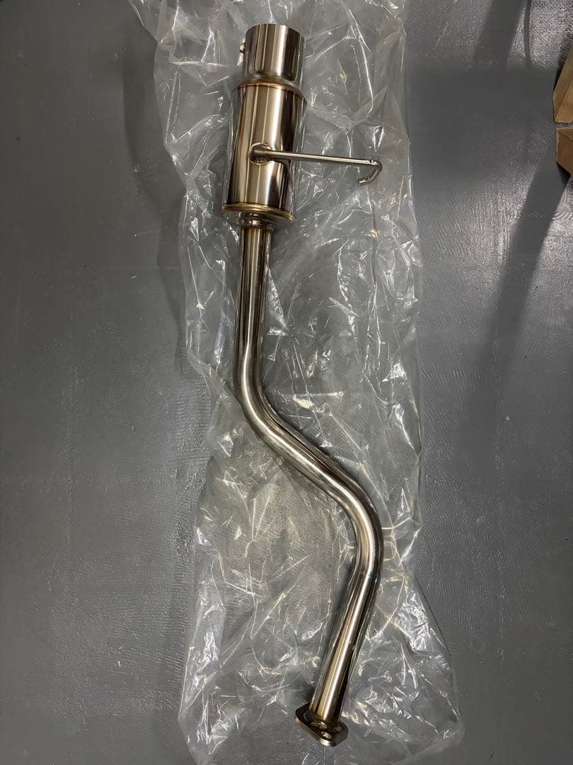 へ*い様 ミラ ミラジーノ L700 リアピース 砲弾マフラー