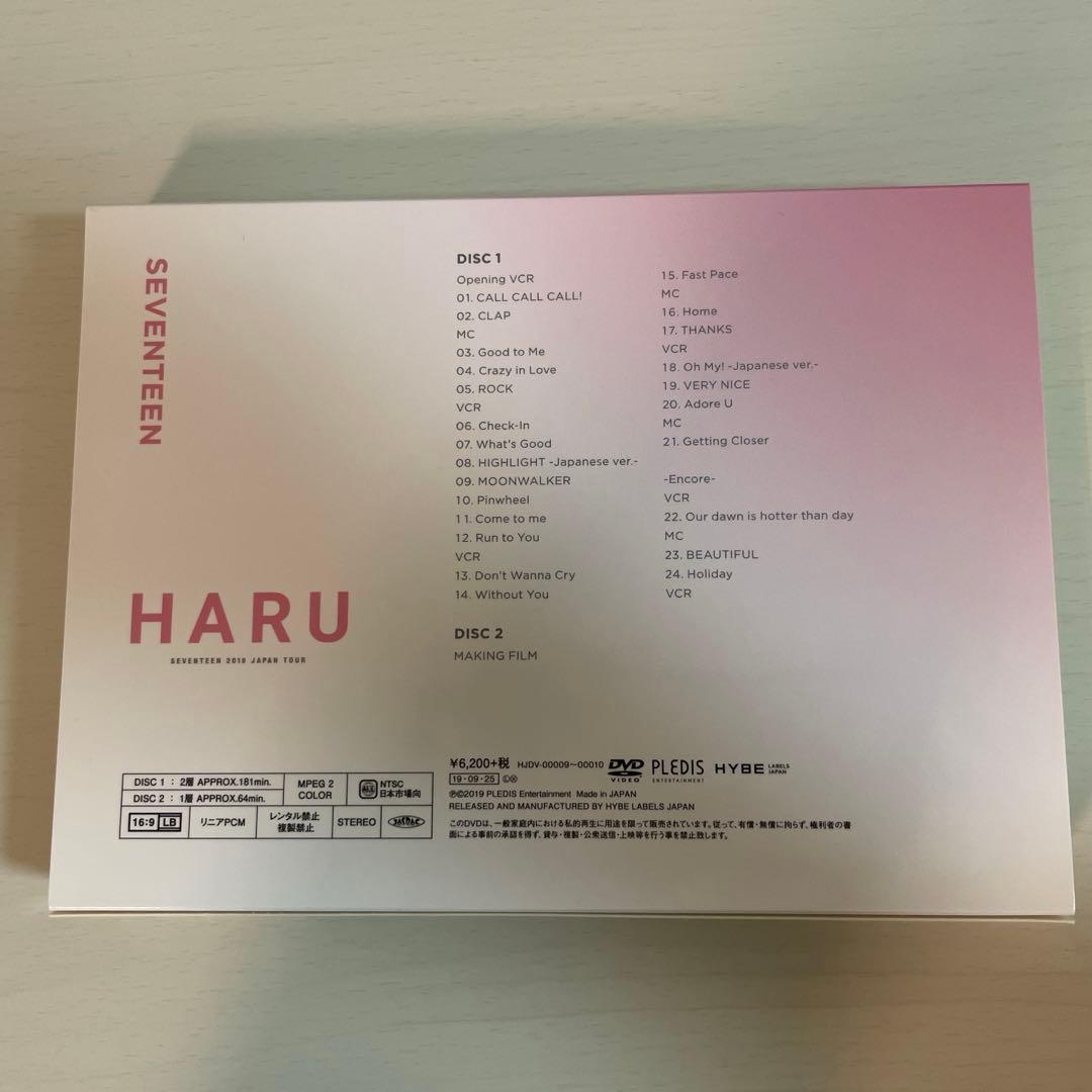 SEVENTEEN コンサートDVD6種➕おまけ付き(FACE THE SUN)