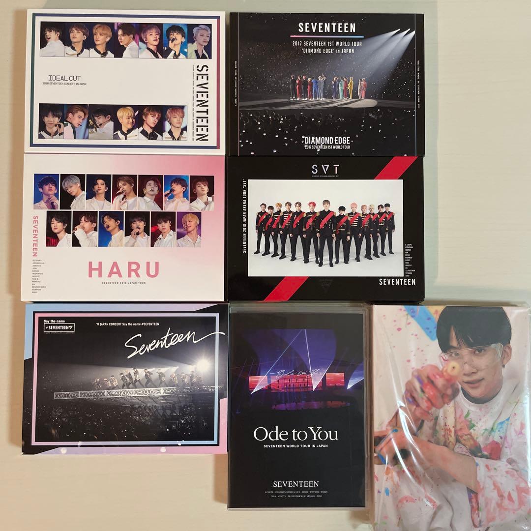 SEVENTEEN コンサートDVD6種➕おまけ付き(FACE THE SUN)