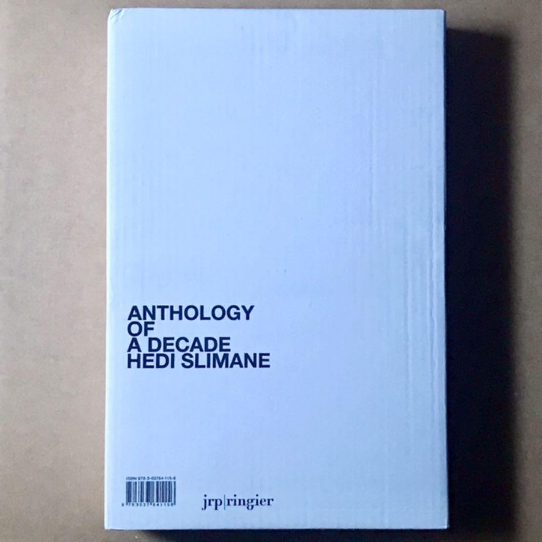 HEDI SLIMANE : ANTHOLOGY OF A DECADE 写真集