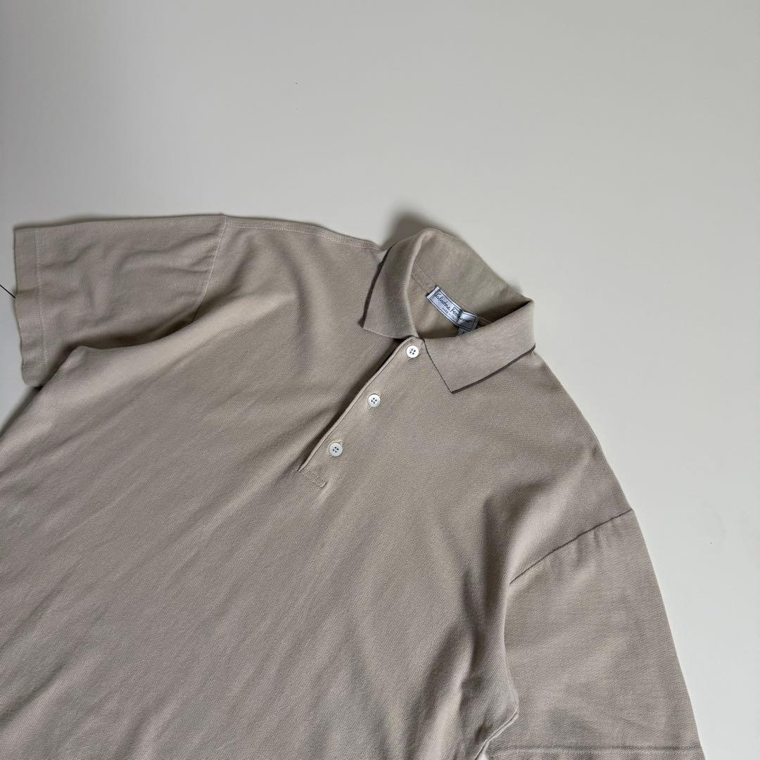 【Salvatore Ferragamo】1990s Polo Shirt
