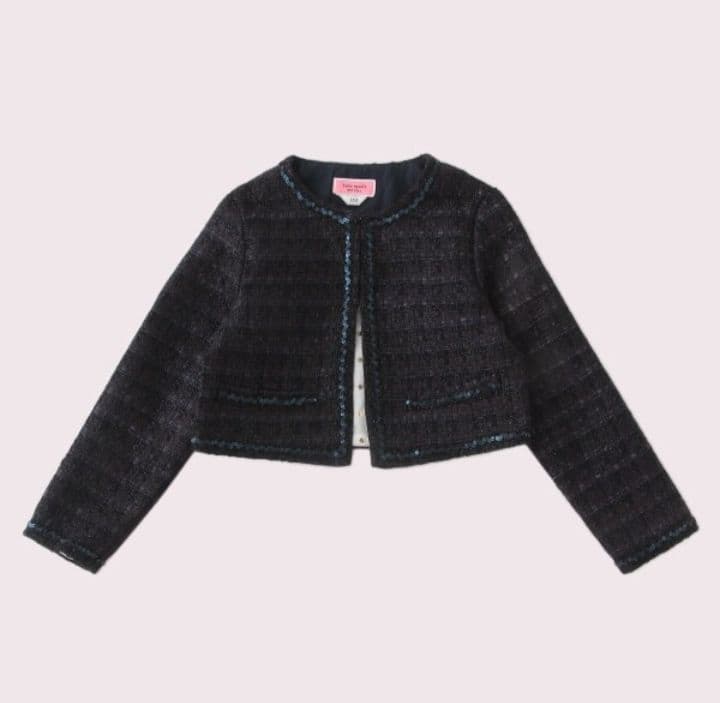 ケイトスペード♡ツイードジャケット！女の子フォーマル卒園入学発表会110～120