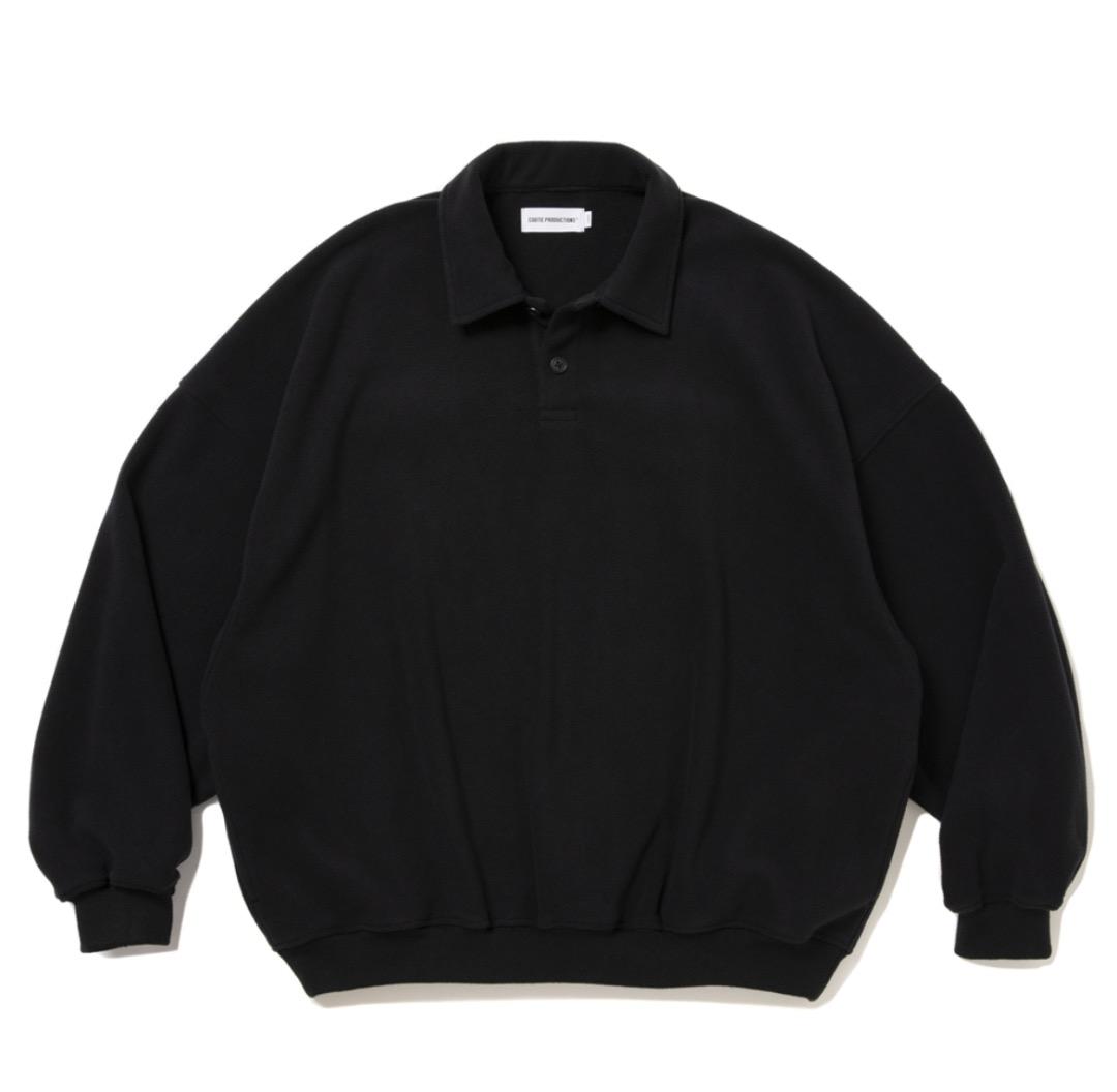 トップス COOTIE PRODUCTIONS Fleece Polo Shirt