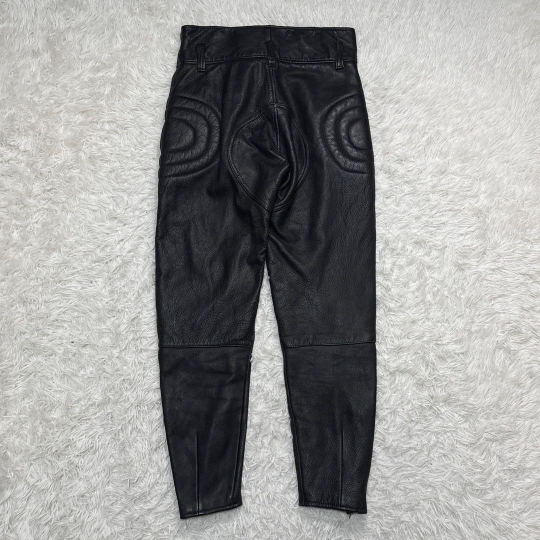 モトリッチ レザーパンツ XL スラックス バイク ウェア 防風 ブラック