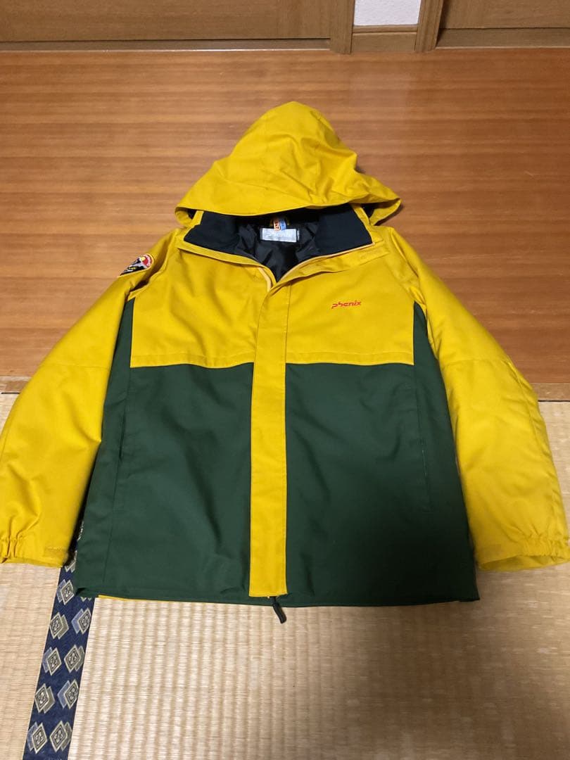 Phenix 子ども用スキーウェア イエロー/グリーン　160
