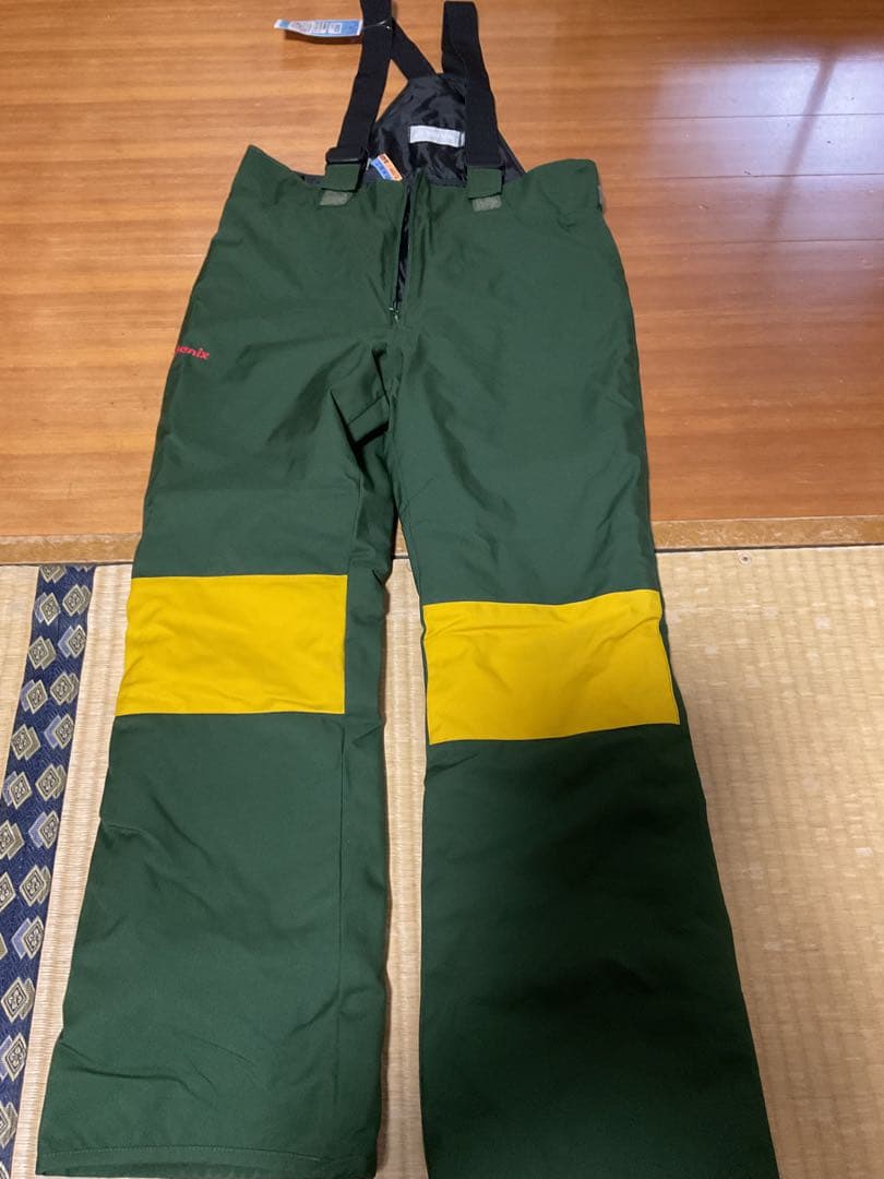 Phenix 子ども用スキーウェア イエロー/グリーン　160