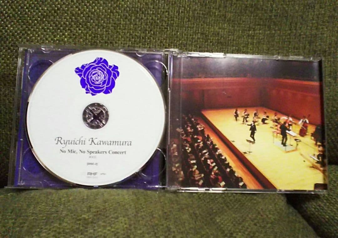 直筆サイン入り☆RKF河村隆一FC限定CD!No Mic,No Speakers