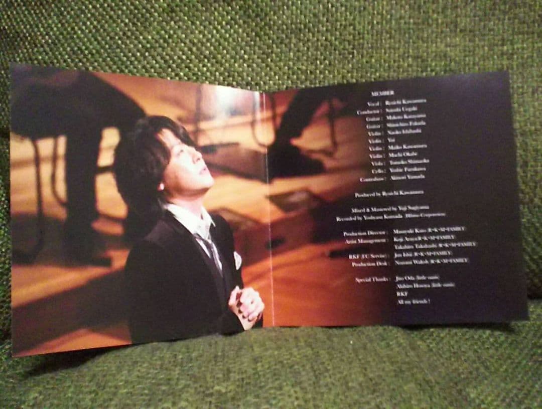 直筆サイン入り☆RKF河村隆一FC限定CD!No Mic,No Speakers