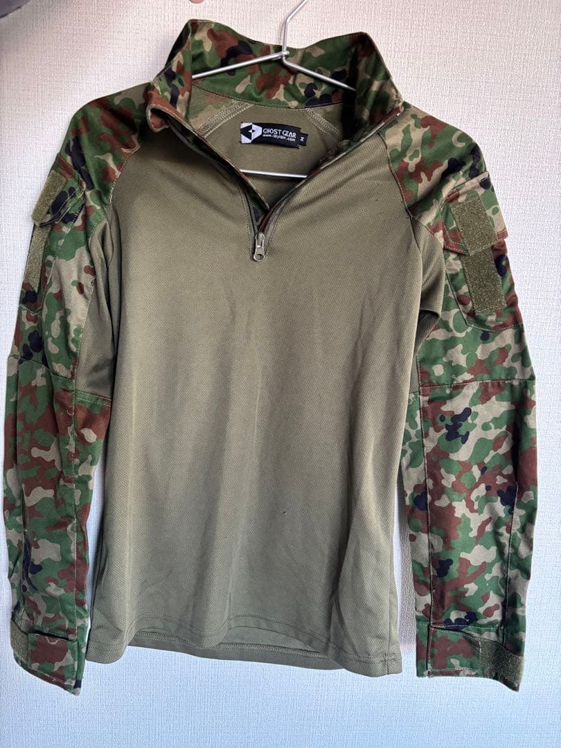 陸自　迷彩　コンバットシャツ　ブーニーハット