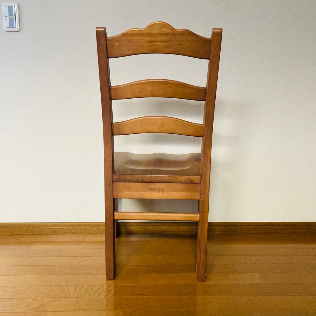 【レア！】KOSUGA PROVENCE 木製ダイニングチェア　ナチュラルウッド