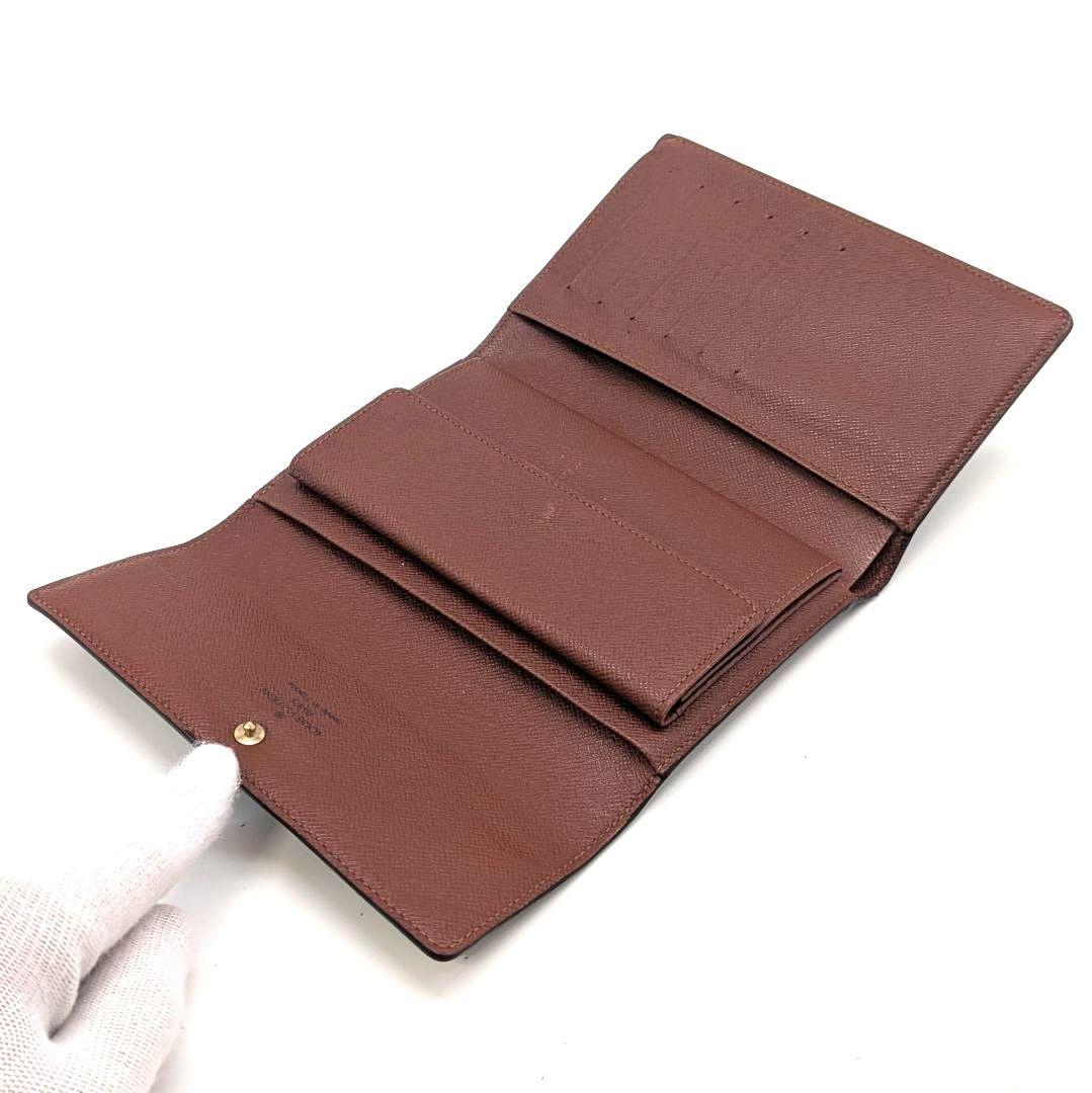 ルイヴィトン モノグラム エテュイ パピエ 三つ折り財布 A39