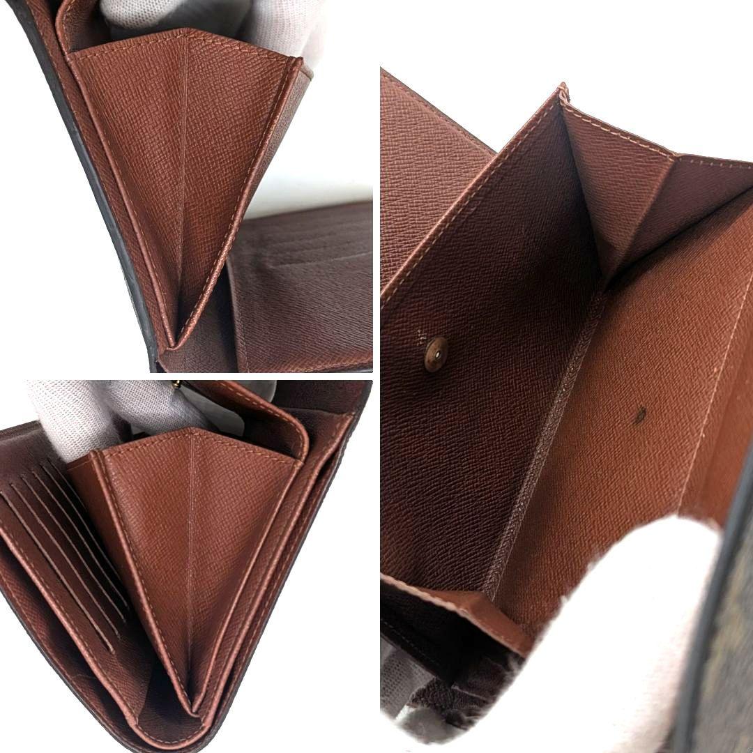 ルイヴィトン モノグラム エテュイ パピエ 三つ折り財布 A39