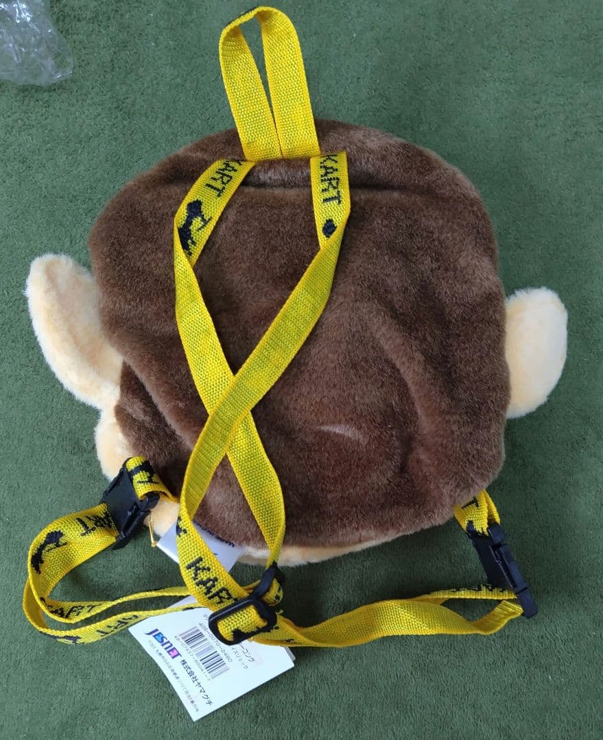 マリオカート64　ドンキーコング　フェイスリュック【超希少】