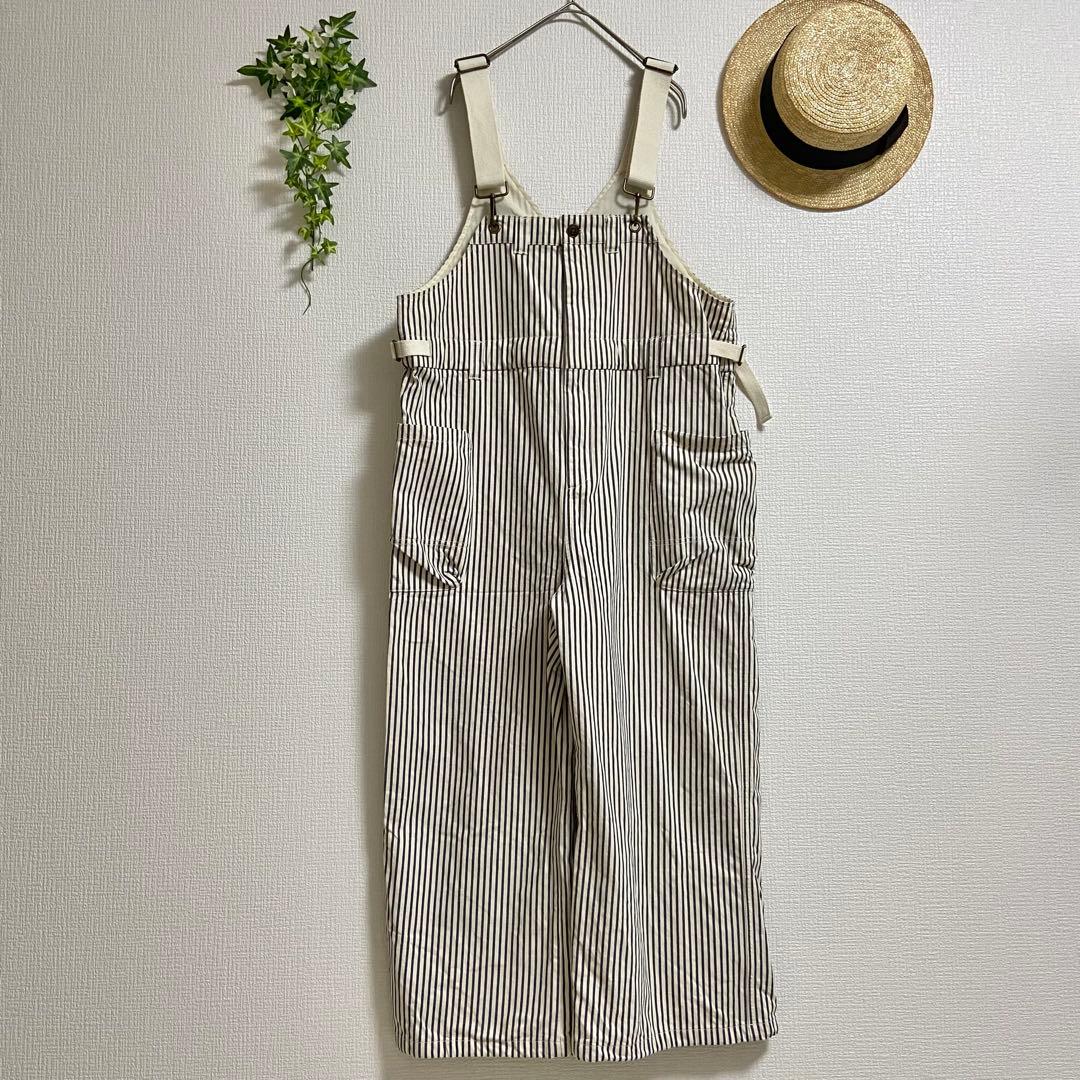 ニコアンド[Make stuff '24]てぃら チノワークサロペット