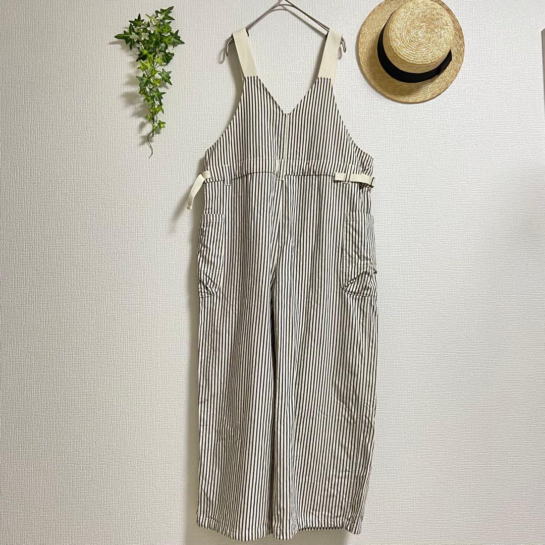 ニコアンド[Make stuff '24]てぃら チノワークサロペット