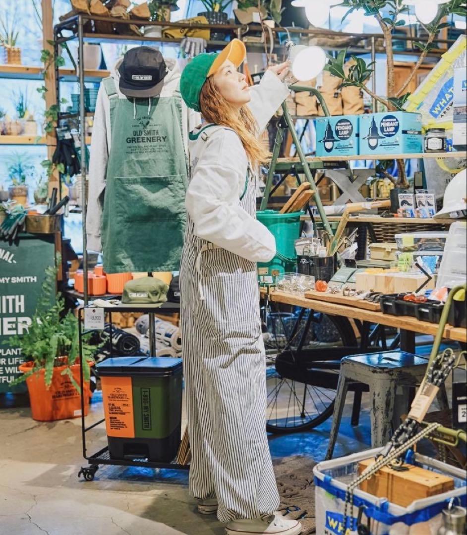 ニコアンド[Make stuff '24]てぃら チノワークサロペット