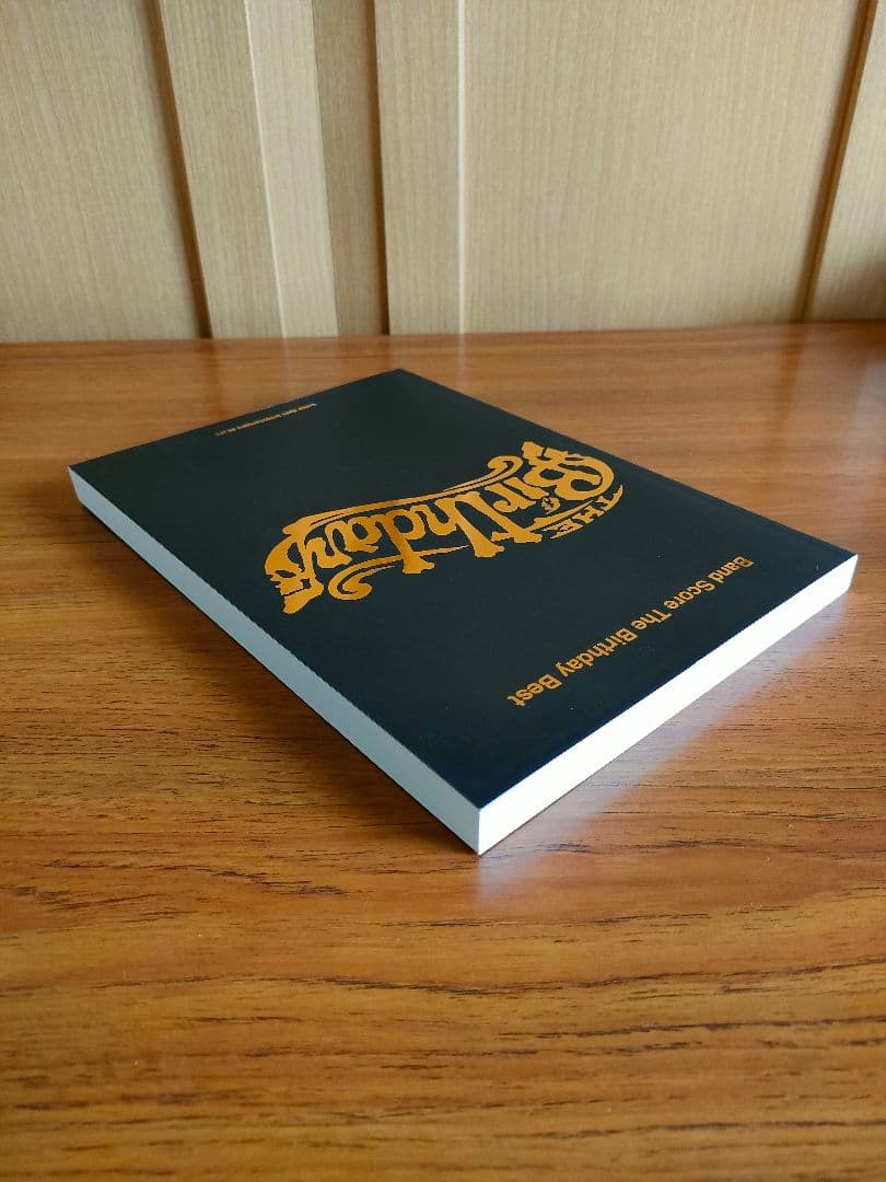 未使用 絶版 ザ・バースデイ ベスト バンドスコア 楽譜 タブ譜