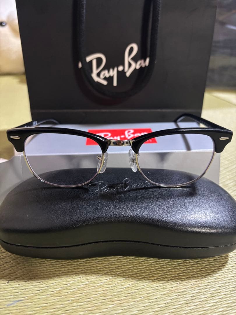 Ray-Ban クラブマスター　サングラス　ケース付き