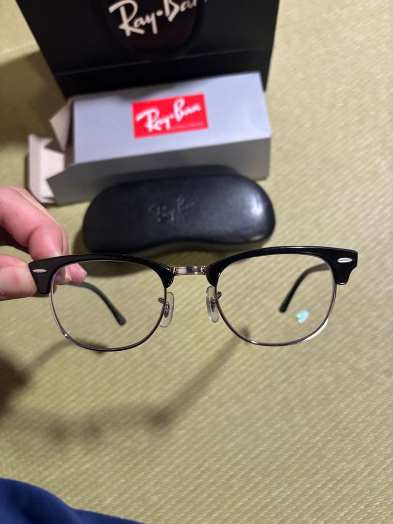 Ray-Ban クラブマスター　サングラス　ケース付き