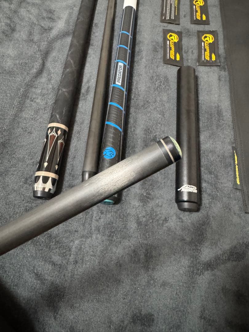 Predator スローン 3-1、Revoシャフト、Bkrushキューセット