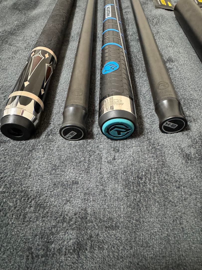 Predator スローン 3-1、Revoシャフト、Bkrushキューセット