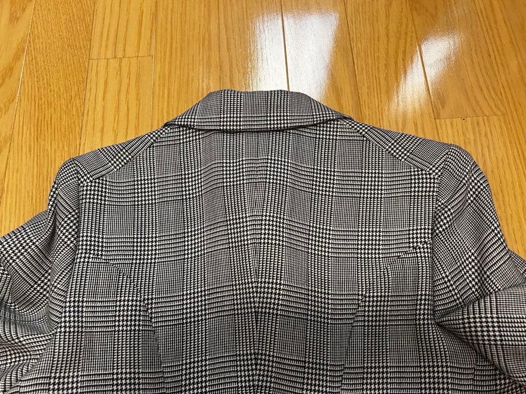 COMME des GARCONS　ジャケット　レディース　XSグレー　チェック