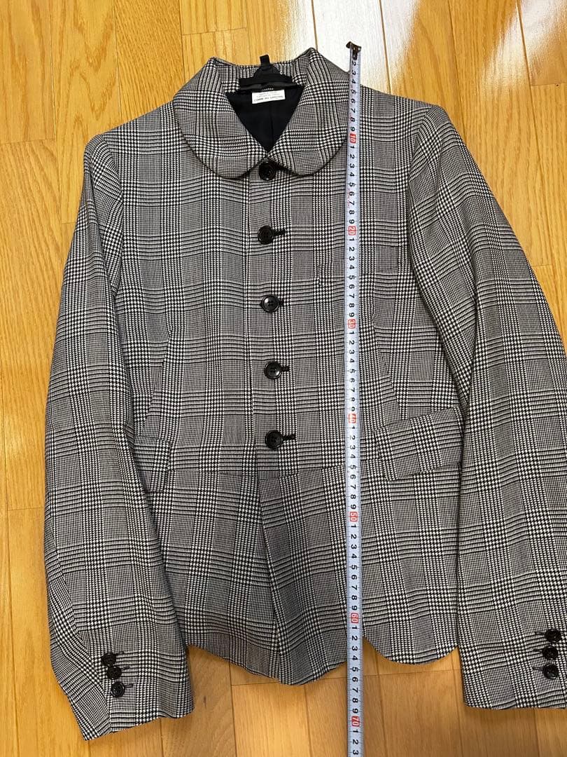 COMME des GARCONS　ジャケット　レディース　XSグレー　チェック