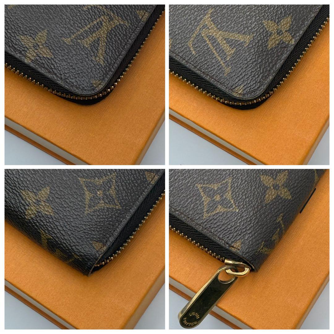ルイヴィトン　ジッピーウォレット　モノグラム　長財布　ラウンドファスナー