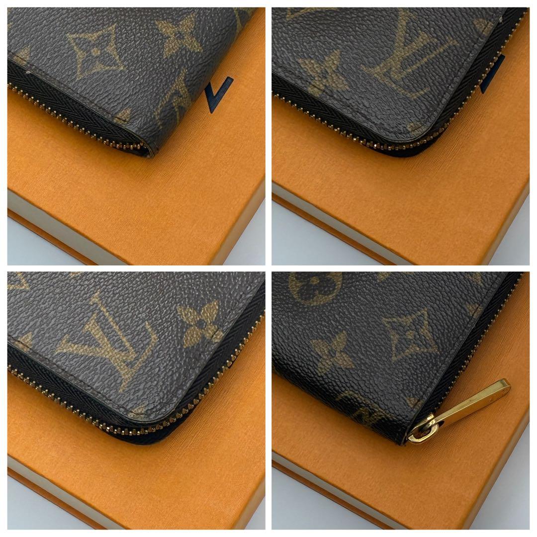 ルイヴィトン　ジッピーウォレット　モノグラム　長財布　ラウンドファスナー