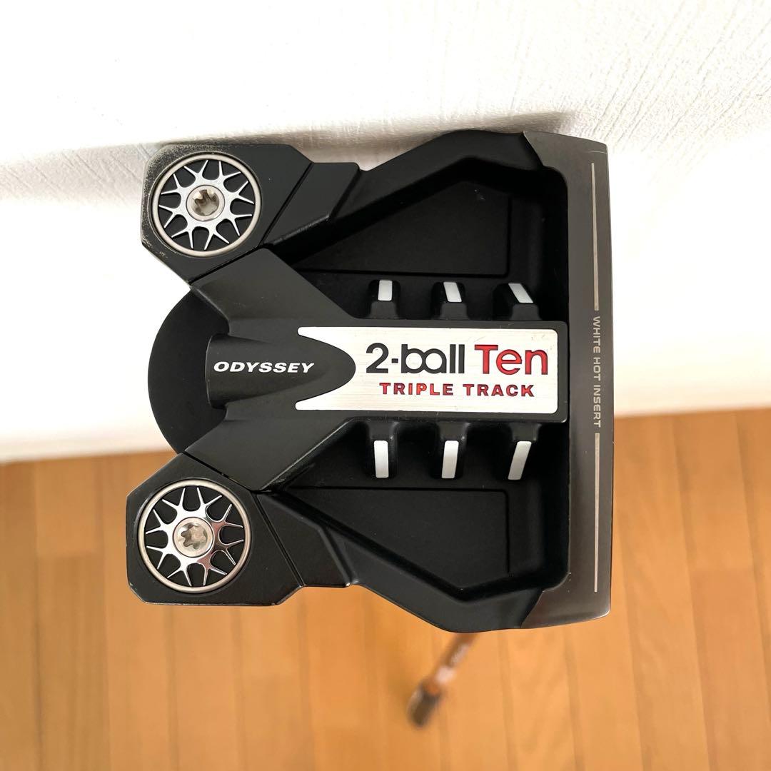 Odyssey 2ボール テン トリプルトラック パター 中古