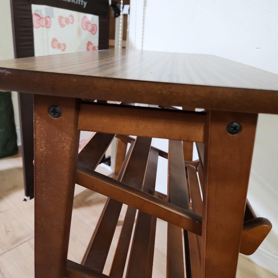 カリモク　スリッパラック　マガジンラック　サイドテーブル