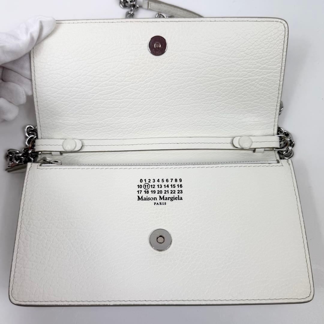 美品 Maison Margiela メゾンマルジェラ チェーンウォレット