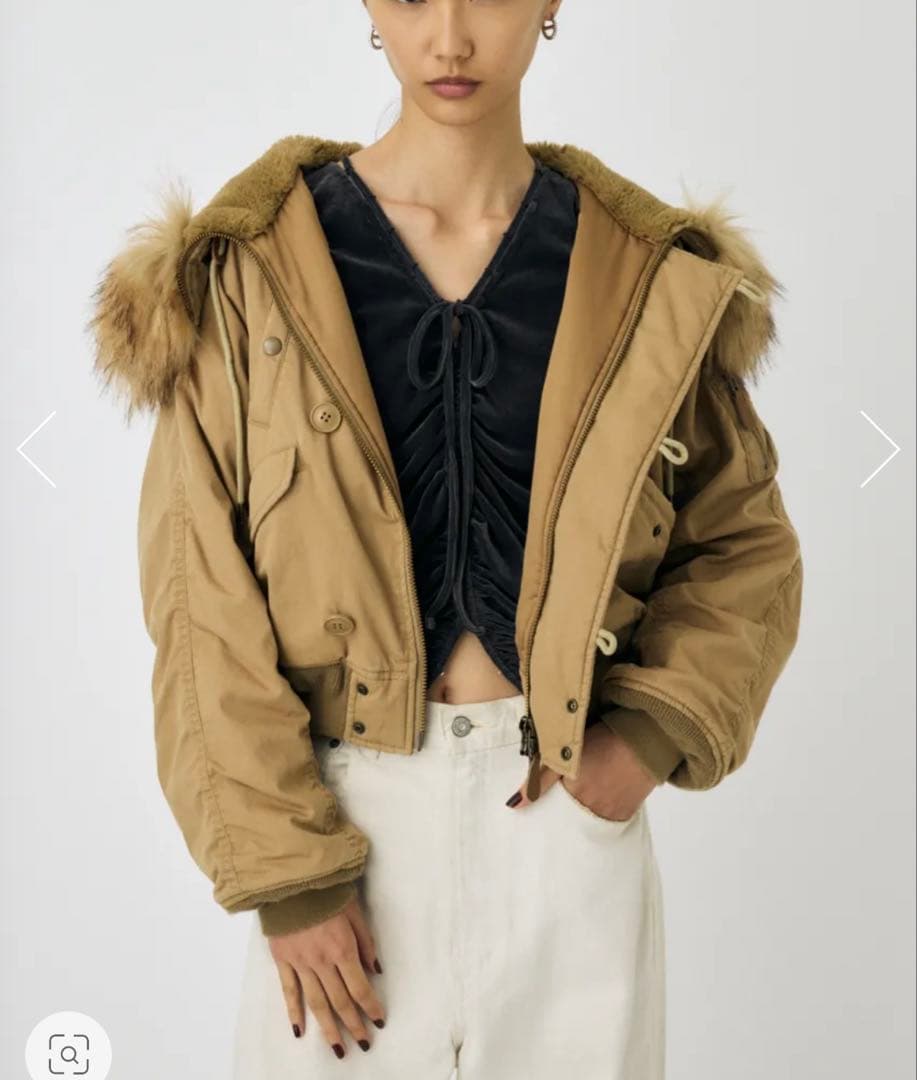 2025今季新作MOUSSY SHORT N2B ベージュ新品タグ付き完売品