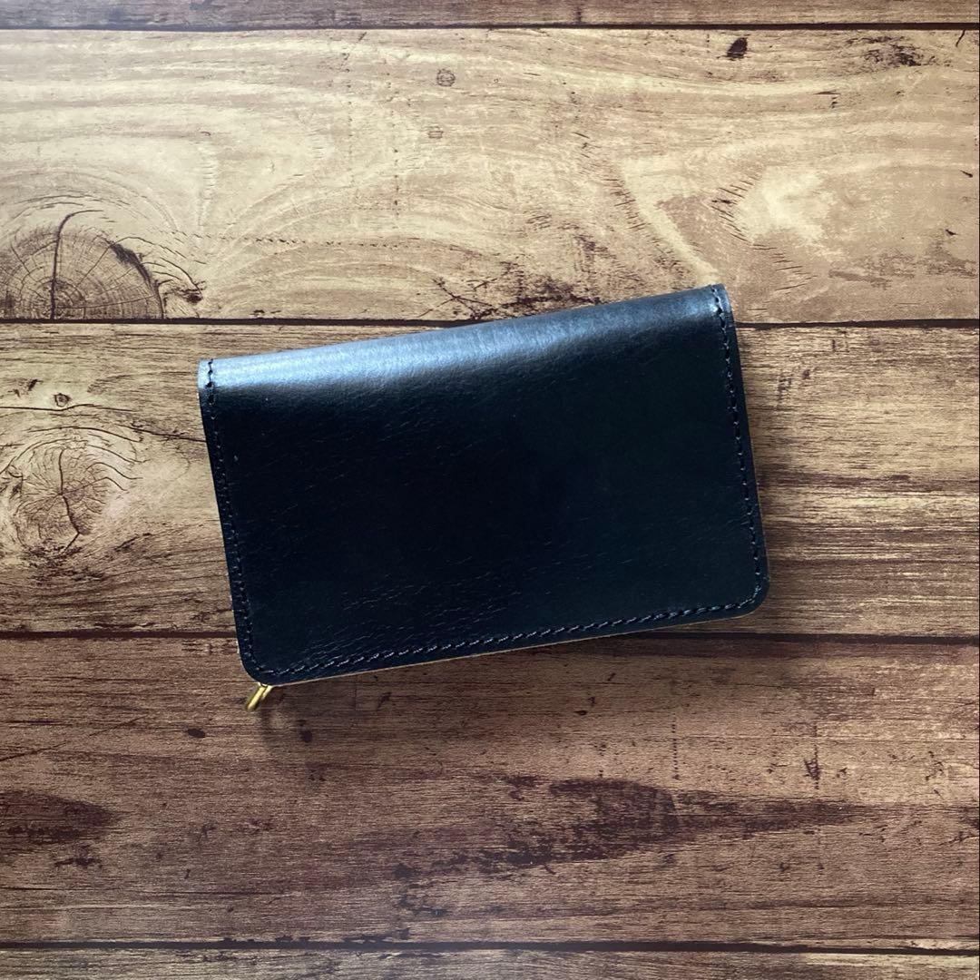 【お札を折らずに収納可能】姫路レザートラッカーウォレット150（ミドル）2.5層