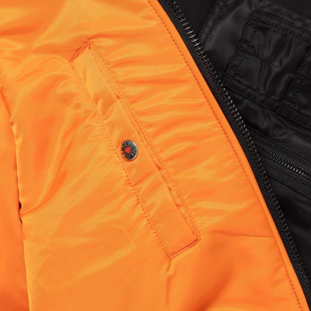 HUMAN MADE ブラック MA-1 フライトジャケット