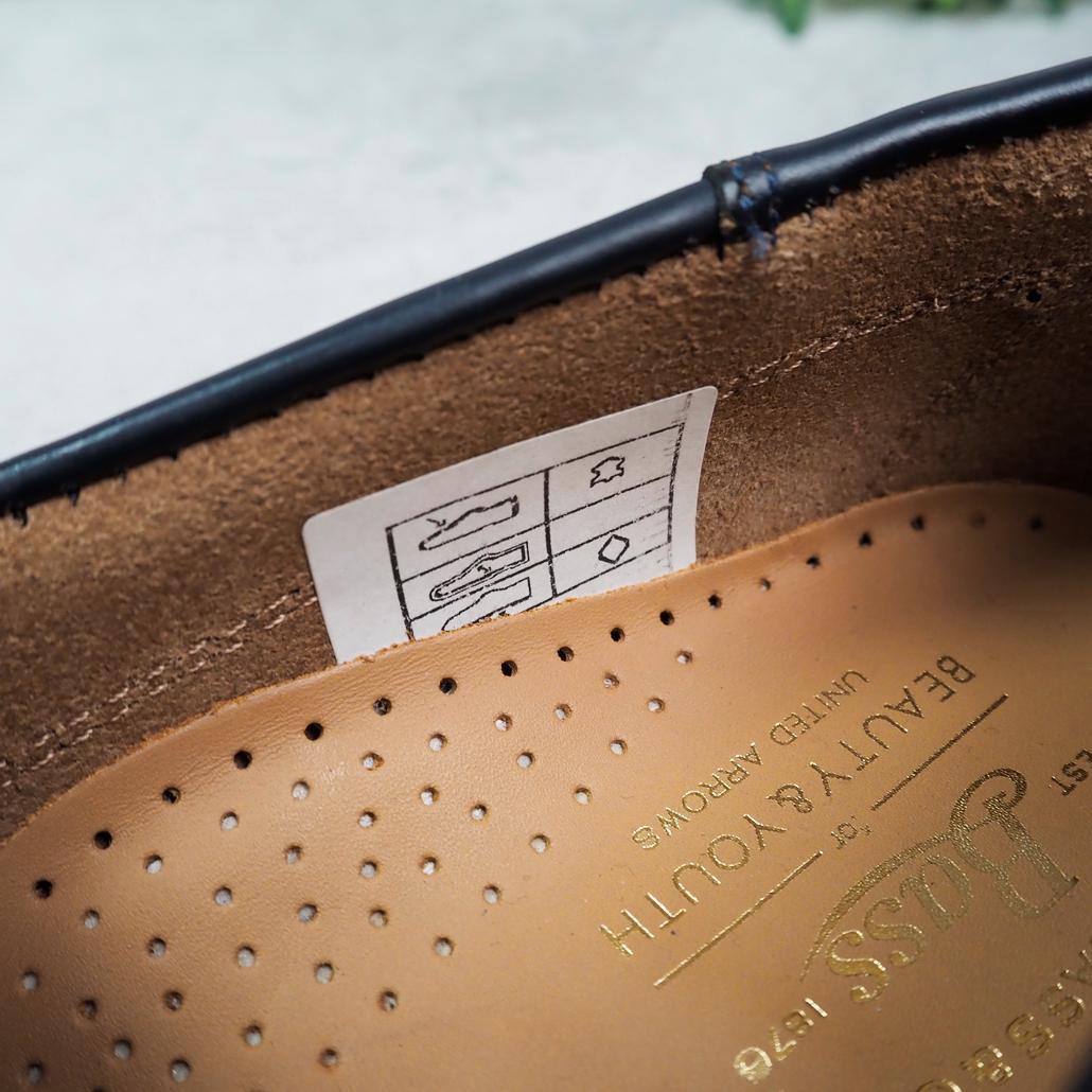 22年製 ユナイテッドアローズ別注G.H.BASS LTR BOAT SHOES