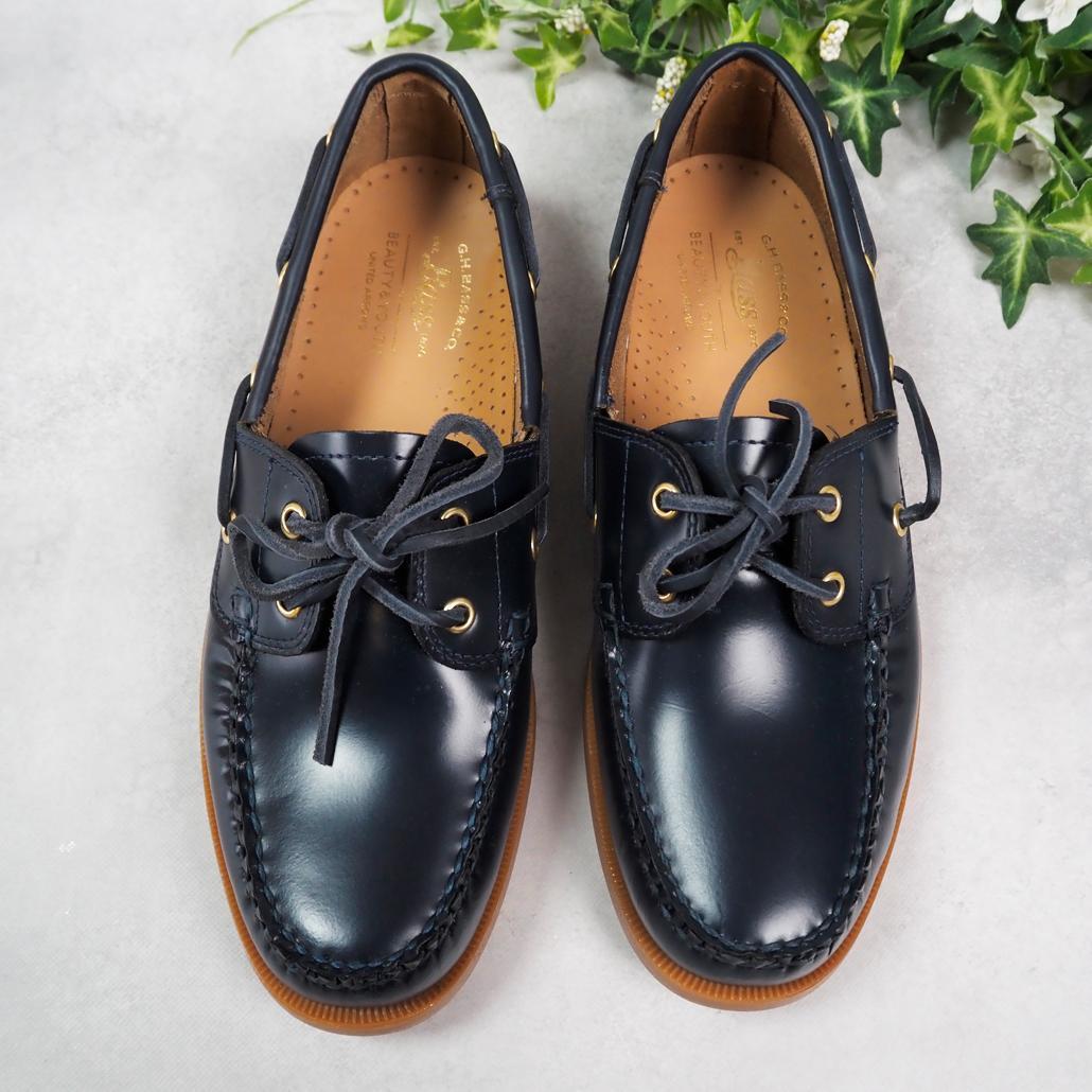 22年製 ユナイテッドアローズ別注G.H.BASS LTR BOAT SHOES