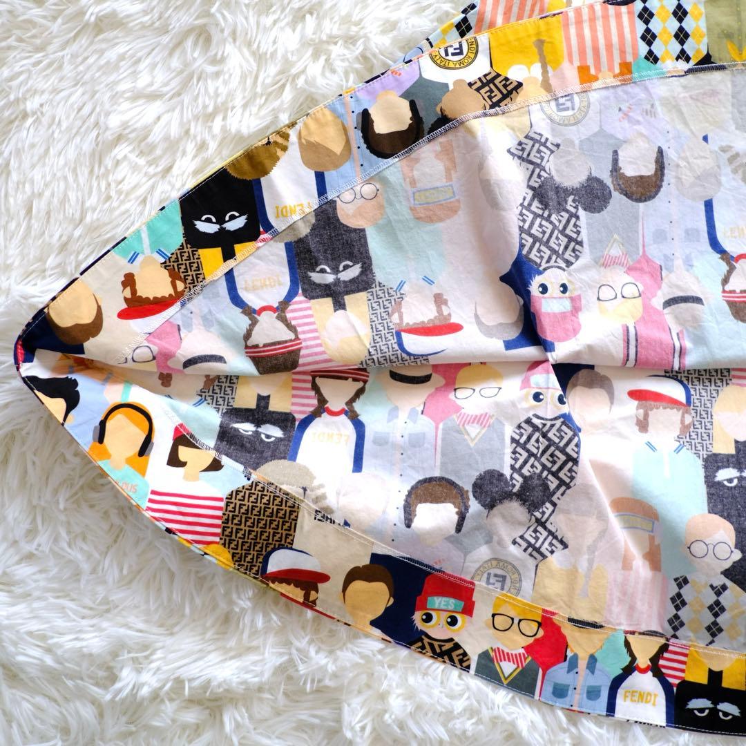 FENDI KIDS 160 ワンピース カラフル総柄 レディース