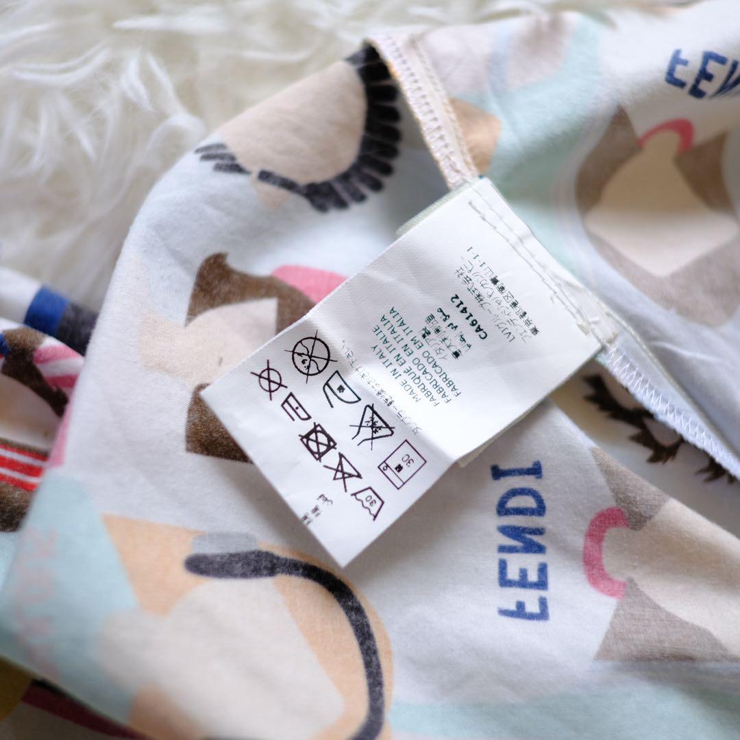 FENDI KIDS 160 ワンピース カラフル総柄 レディース