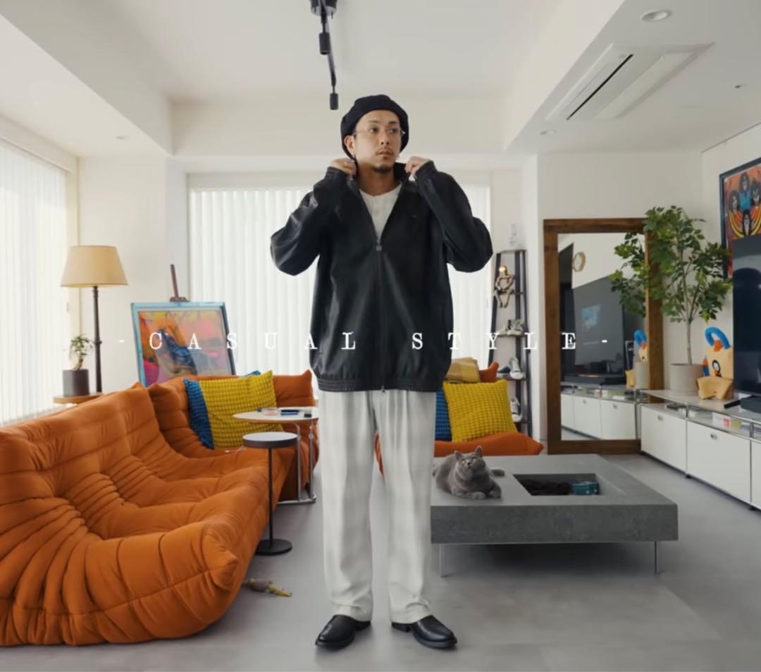 プレザー ファイヤーバード オーバーサイズ トラックトップ adidas