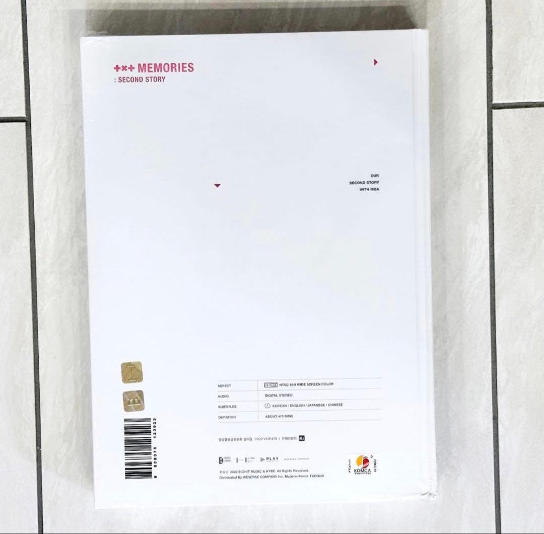 TXT memories second story 日本語字幕付き 新品未開封