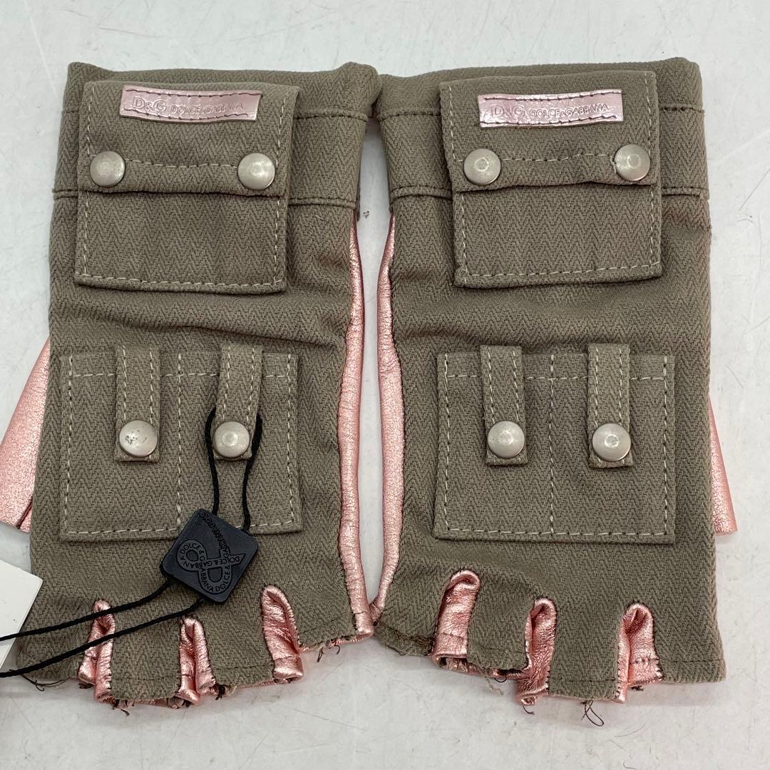 KO2583□D＆Gドルチェアンドガッバーナ 指なし グローブ 未使用品 激レア