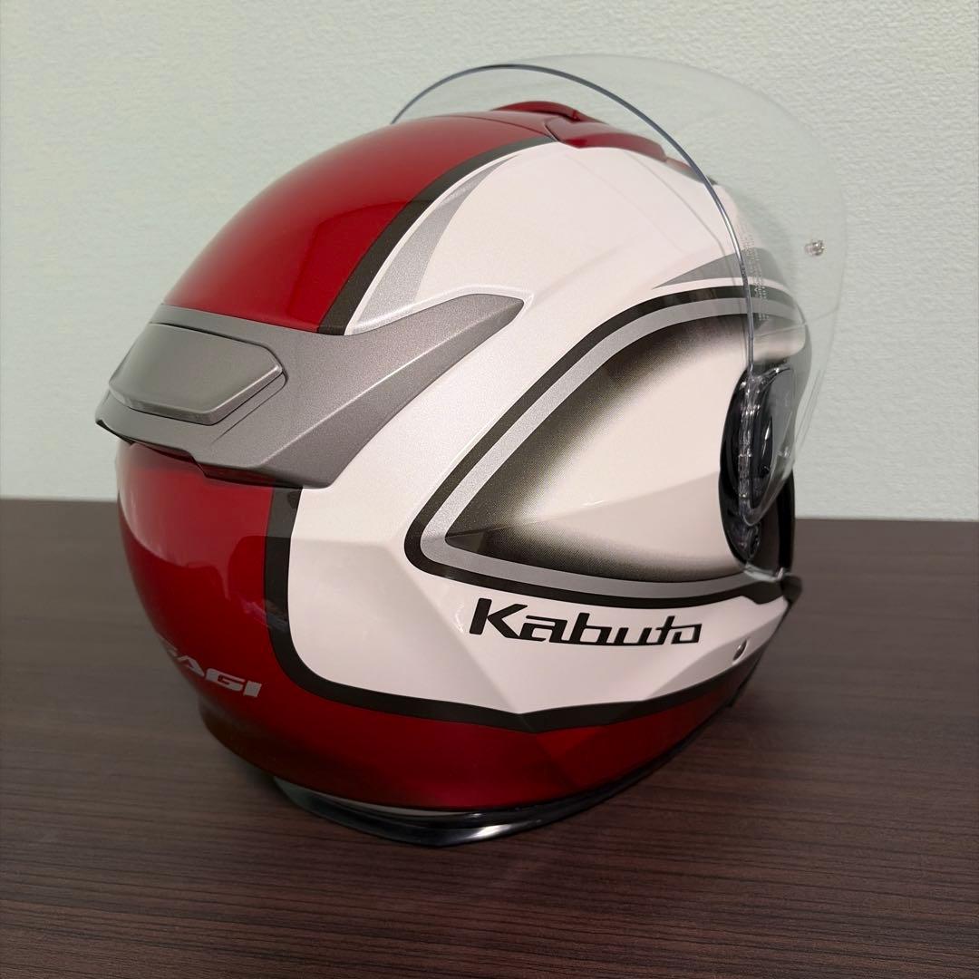 OGK KABUTOジェット ASAGI CLEGANT パールホワイト XL