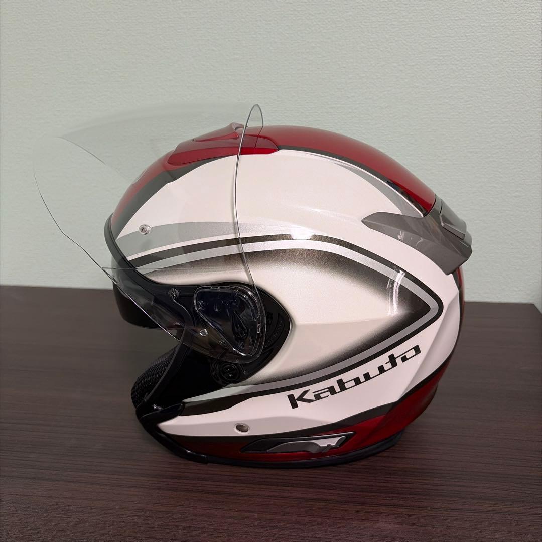 OGK KABUTOジェット ASAGI CLEGANT パールホワイト XL