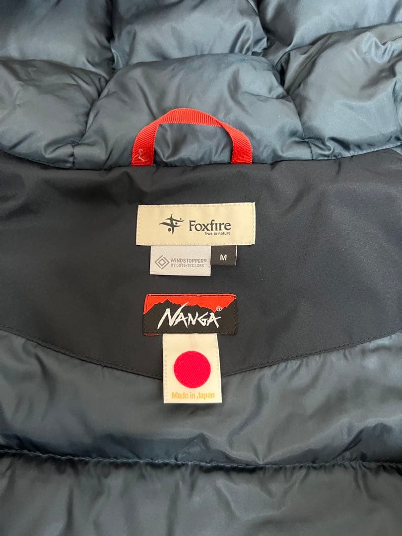 Foxfire×NANGA Fishing Down Jacket