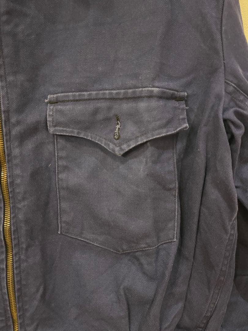 フレンチワークジャケット　短丈