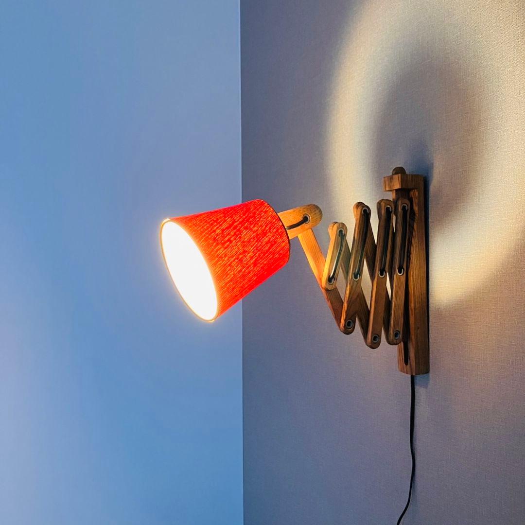 モモナチュラル TEAK WALL LIGHT チークウォールライト 壁掛け照明